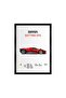 Premium Canvas Digital Print Wall Art A4 Framed Poster for Home Office Decor Gift Piece