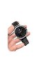 LL Silver Stainless Steel Link Smartwatch Band Compatible with Samsung Galaxy Watch 8 Classic with Adjustable Fit Replacement Strap for Daily Wear - 4