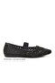 Black Wide Fit Women's Ballerinas 681149 Z