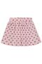 Bow Patterned Skirt for 2-5 Years Old - Pink