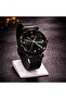 Luxury Men’s Black Mesh Watch Elegant Quartz Slim Wrist Watch