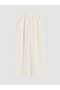Vizyon New Season Elastic Waist Wide Leg Women's Trousers