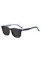 UV Protected Sunglasses Blue Frame Grey Mirror Lens 55mm - HG-1356/S-PJP