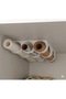 Kitchen Roll Organizer | Greaseproof Paper, Foil, Stretch Film (1 Piece, 3-Compartment) - 3