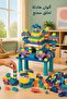 360 Abs Building Blocks Table Set Double Sided Storage Drawing Sand Water Preschool