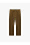 Normal Waist Cotton Pocketed Straight Fit Jean Trousers - Mark Jean - 5