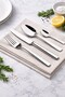 24-Piece Stainless Steel Cutlery Set | Service for 6 | 6 Dinner Spoons, 6 Dinner Knives, 6 Dinner Forks & 6 Tablespoons.