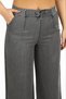 Plus Size High Waist Elastic Waist Lace-Up Tencel Fabric Loose Cut Women's Pants - 2