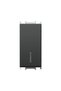 TEM simple switch with LED socket, black - 3