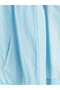 Blue Hooded Girl's Jacket - 2