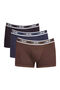 Men's branded belt boxer brief Assorted 100% super combed cotton rib fabric | BX20T | Pack of 3