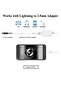Double Lightning Headphone Splitter, 2 in 1 Dual Lightning Headphone Audio & Charge Cable - 3