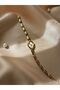 Minimal Metal Women's Wristwatch Gold - 4
