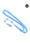 Light Blue Opal Stone Capsule Cutting System Tasseled Natural Stone Prayer Beads 201025692