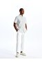 Regular Fit Short Sleeve Striped Men's Shirt (S4) - 3