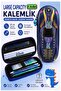 Car Embossed Compartmented Pen Holder 1 Piece P-5953 Boy's School Pencil Case 3D Cute Kari