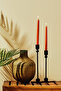 Efes Metal Decorative Vase, Stylish Decorative Vase