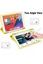 iPad 9th/8th/7th Generation case (2021/2020/2019) iPad 10.2-Inch Case with Pencil Holder [Sleep/Wake] Slim Soft TPU Back Smart Magnetic Stand Protective Cover Cases (Yellow) - 3