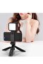 Smartphone Vlogging Kit w/ Tripod Fill Light Microphone Phone Clip for iPhone & Remote - 2
