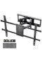 Full Motion TV Wall Mount for 32 to 84 Inch TV, Swivel and Tilt with Articulating Dual Arms