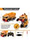 Dump Truck Transforming Robot RC Toy for Kids – Remote Control Construction Truck - 6