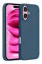 Liquid Silicone Case for iPhone 16 - Ultra Slim Design with Soft Anti-Scratch Microfiber Lining & Drop Protection