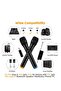 2 pack Wireless Unidirectional Microphone HAndheld Mic With Receiver 1/4 Output - 3