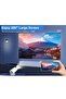 HY300 Auto Keystone Correction Portable 4K Projector with 200 ANSI, 2.4/5G WiFi, Bluetooth 5.0 - 4