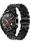 Black Stainless Steel Replacement Strap for Huawei Watch GT2, GT, GT2 Pro, GT 2e, Honor Magic 2 - 22mm Metal Band