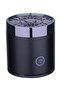 Round Metal Bakhoor Incense Burner – Classic Black Oud Burner for Home, Office, and Majlis - 3