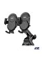 Dual Use Car Bracket – Versatile Mount for Dashboard & Air Vent (Black)