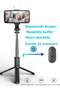 Selfie Stick with Light, Tripod Stand 104cm, Bluetooth for Mobile Phone, Black - 5
