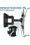 Full Motion TV Wall Mount with Dual Articulating Arms for 32-82 Inch TVs - 8