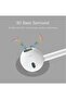 YH50 Wired Lightning Jack Earphones in White – Deep Bass, Clear Microphone, and Multi-Functional Inline Remote for Hands-Free Use - 5