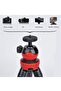 Flexible Tripod，12 Inch Phone Tripod for iPhone and Android Phone, Action Camera Tripod for GoPro Canon Nikon DSLR - 2