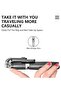 Portable 40 Inch Aluminum Alloy Selfie Stick (Black-E) - 4