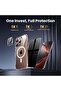 Privacy Case for iPhone 16 Pro, Clear Magnetic Case with Privacy Screen & Camera Protector - 2