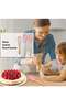 12 Pcs Silicone Cooking Utensils Set, Heat Resistant Wooden Handles, BPA Free, Non Toxic, Pink - 8