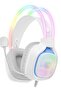 X22 Gaming Headset,Over-Ear Gaming Wired Headphones For PS4/PS5/XOne/XSeries/NSwitch/PC,White