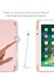 iPad 6th/5th Gen Case with Pencil Holder, Folding Stand, Auto Wake/Sleep for Apple iPad 9.7 Inch, Pink - 4