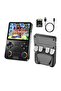 J36 Ultra Handheld Retro Game Console 3.5 Inch IPS Screen 20000+ Games 64GB Black - 3