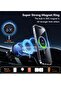 [5 in 1] Magnetic Case for iPhone 15 Pro Max [Military Grade Drop Protection], Transparent Slim Fit Designed for Magsafe Case-Clear - 4