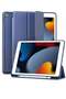 Smart Folio Case for iPad 9th/8th/7th Gen 10.2 Inch with Apple Pencil Holder, Full Body TPU Protection