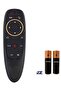 G10 Voice Air Mouse 2.4GHz Wireless Voice Smart Remote Control for Android TV Box, PC, Laptop – Includes Battery