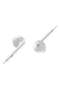 Earphone with an Aux Output and Noise Isolation, Control Buttons With a Microphone White - 5