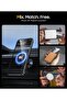 Magnetic Titanium Case for Samsung S24 - Full Camera, N56 Magnets, Magsafe, Black - 6
