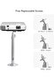 Universal Extending Projector Ceiling Mount Hanger – 360° Rotatable Head, Extendable Length - 4