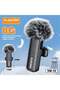 VM-10 Rechargeable Wireless Lavalier Microphone, Portable Clip-On Mic with Clear Audio Capture - 5
