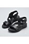 (Mavişim) Poly Lightweight Comfortable Sole Comfort Women's Sandals Black - 2