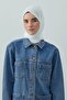شال من سلسلة Misto Cotton باللون الأبيض